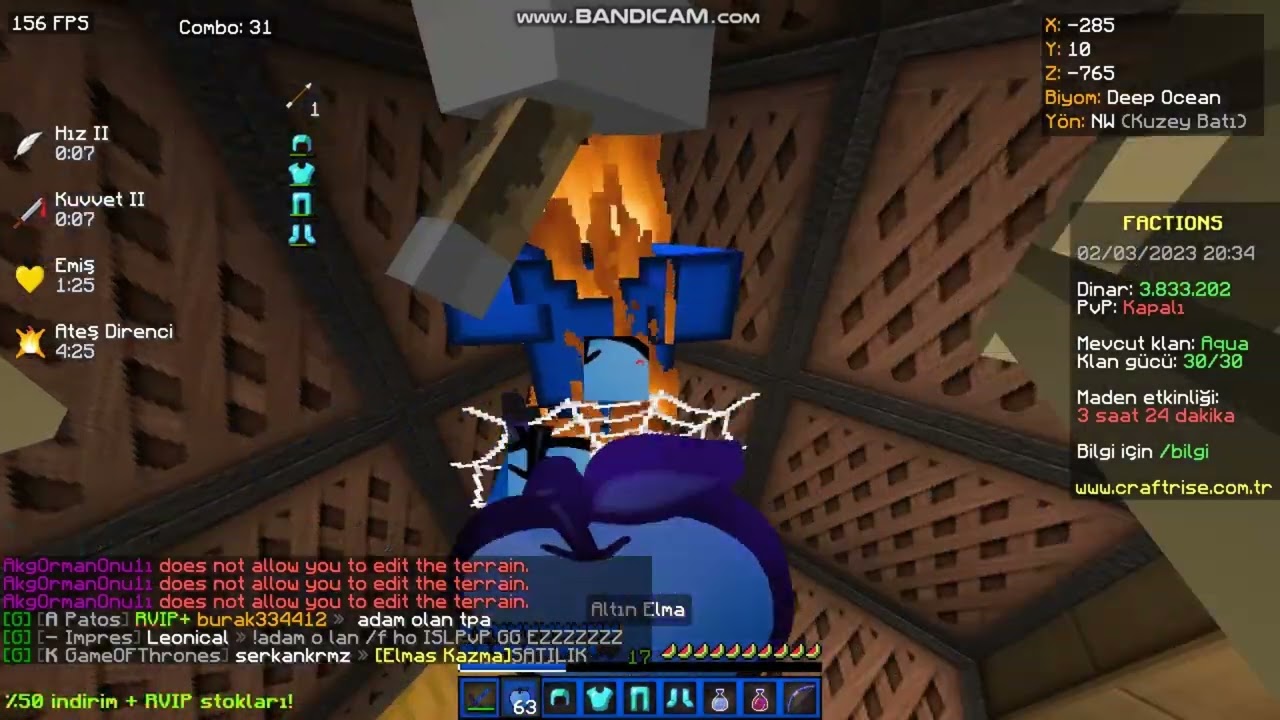 Random Avı #1 #craftrise #factions ~~~EDİT İÇERİR~~~