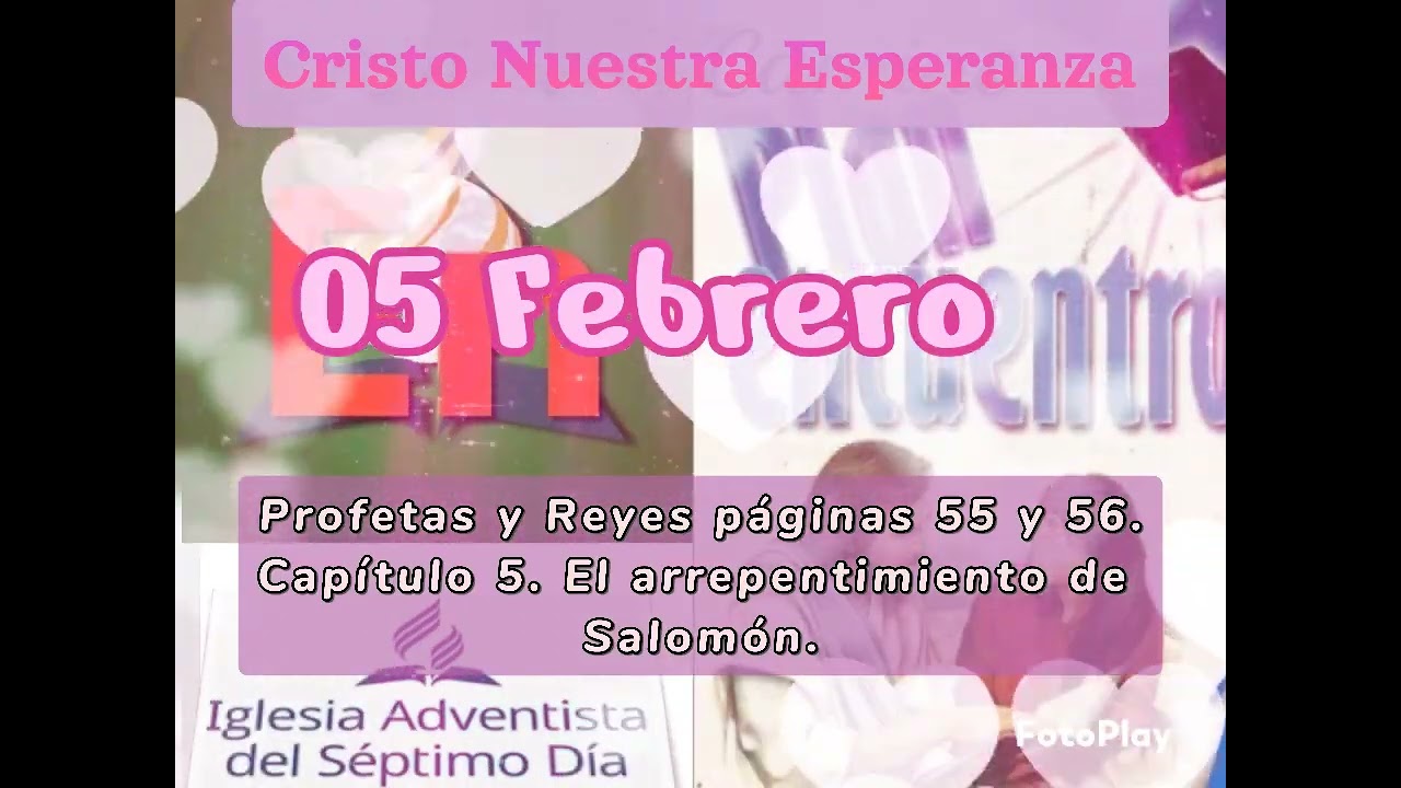 Plan Encuentro 4 - 05 Febrero 