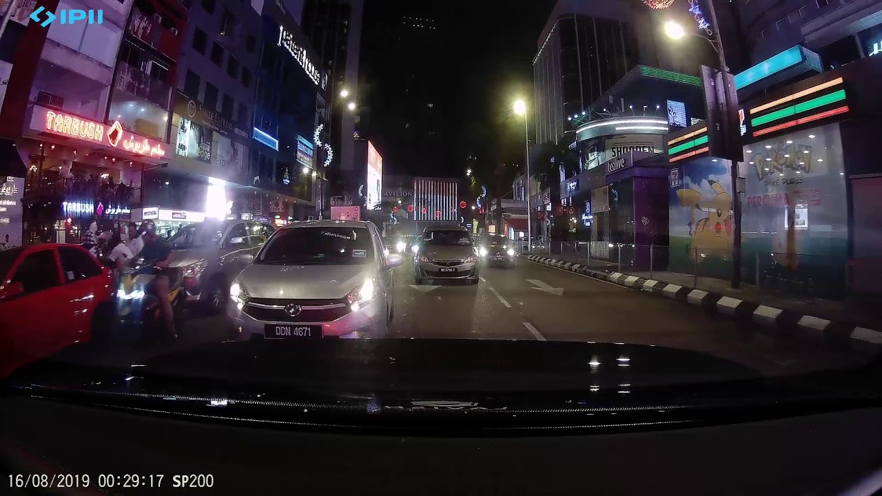Premium Quality Dual Front & Rear Dashcamera SIPII SP200 | 1080p | Rear & Night Review