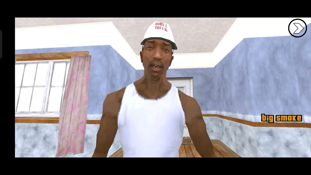 How to apray Gang Tag #77 at the beginning of the game - GTA San Andreas 