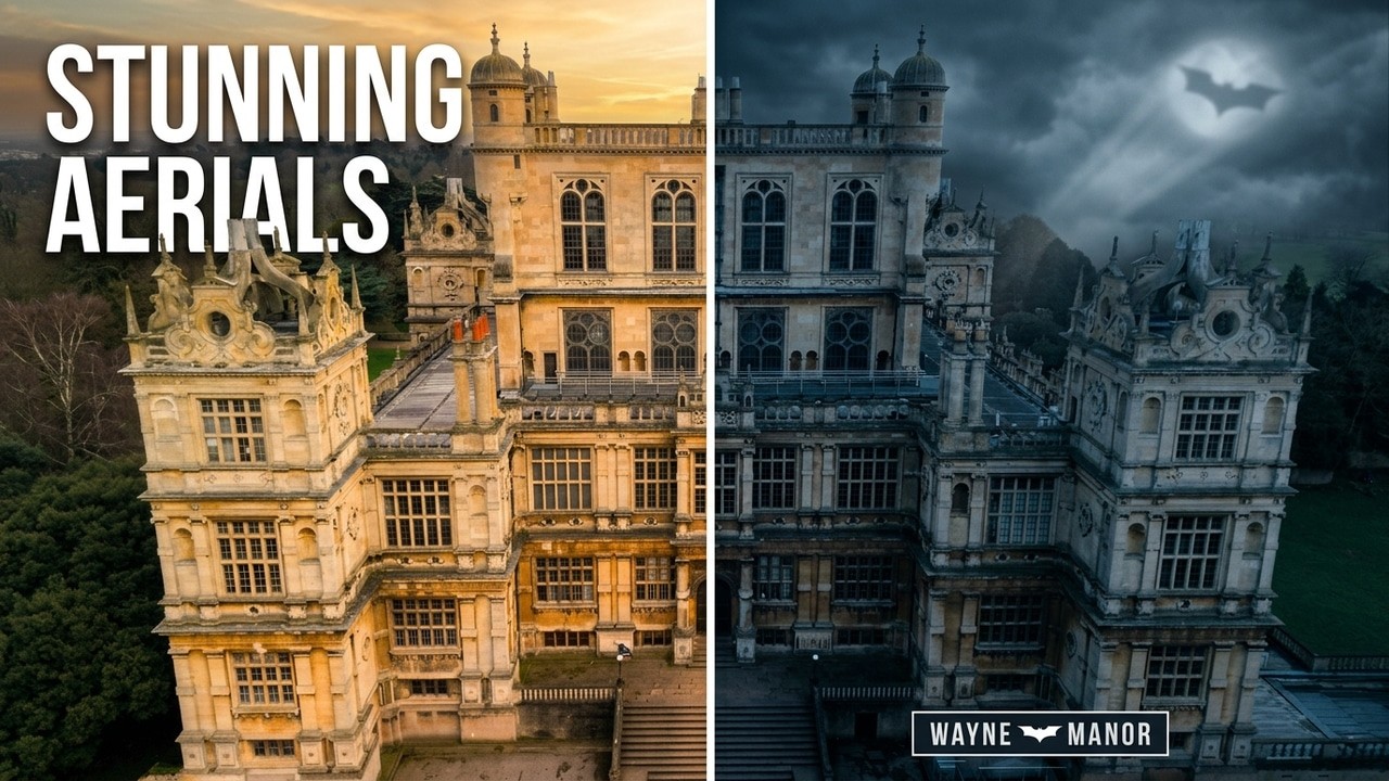 Historic Wollaton Hall Revealed | Aerial Drone Footage of an Icon