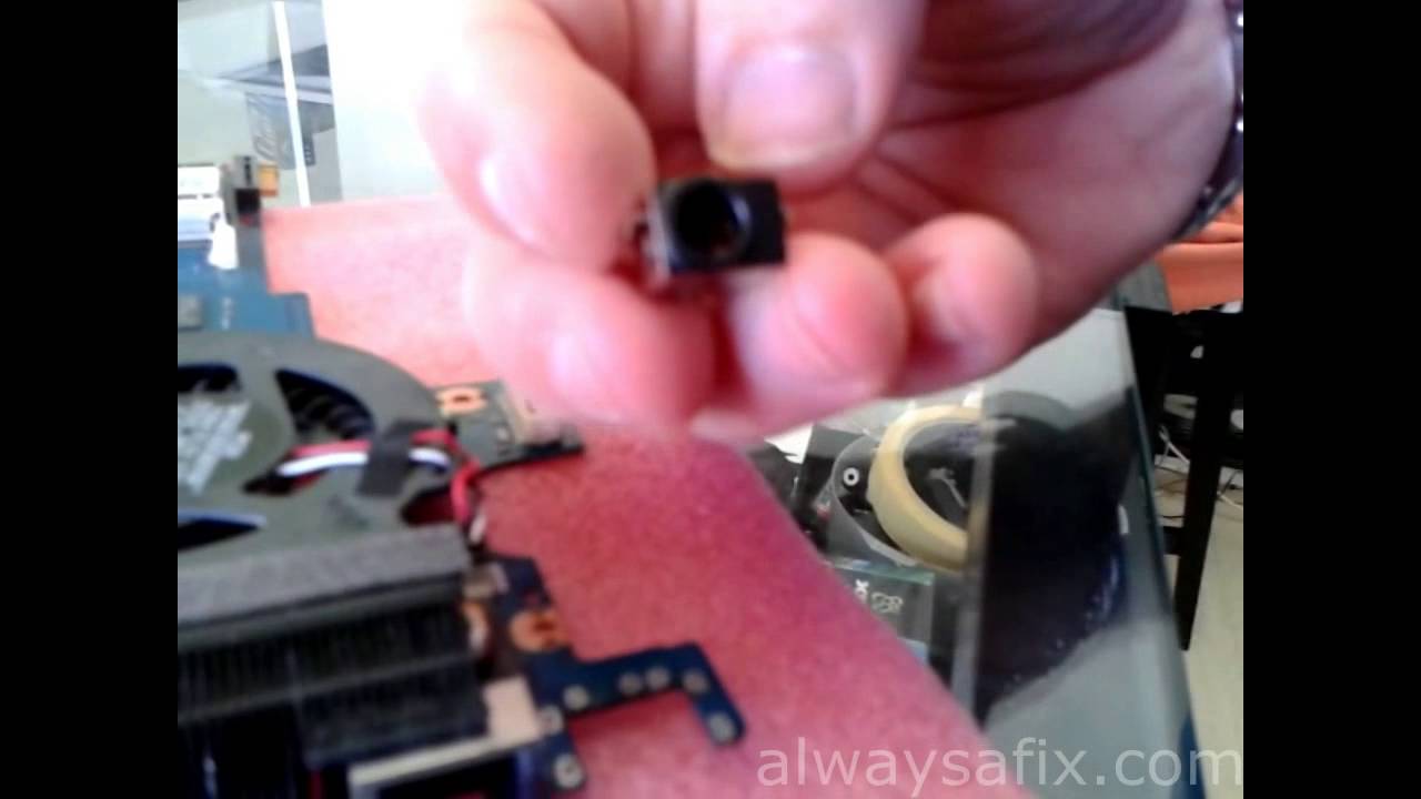 Samsung Laptop charger socket problem and fix