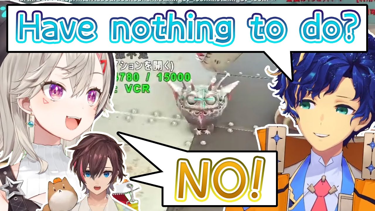 【VCR ARK】Astel saw Met and kinako fooling around【Vspo/holostars JP】【Eng Sub】