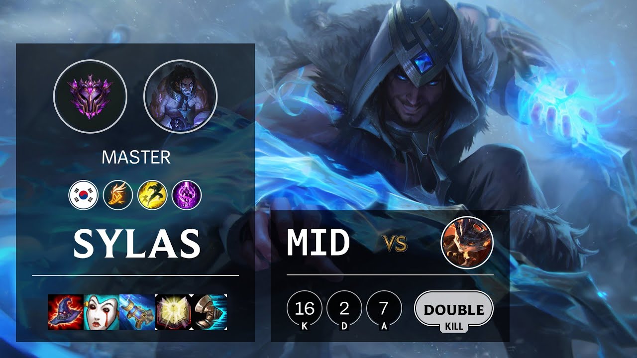 Sylas Mid vs Rumble - KR Master Patch 10.16