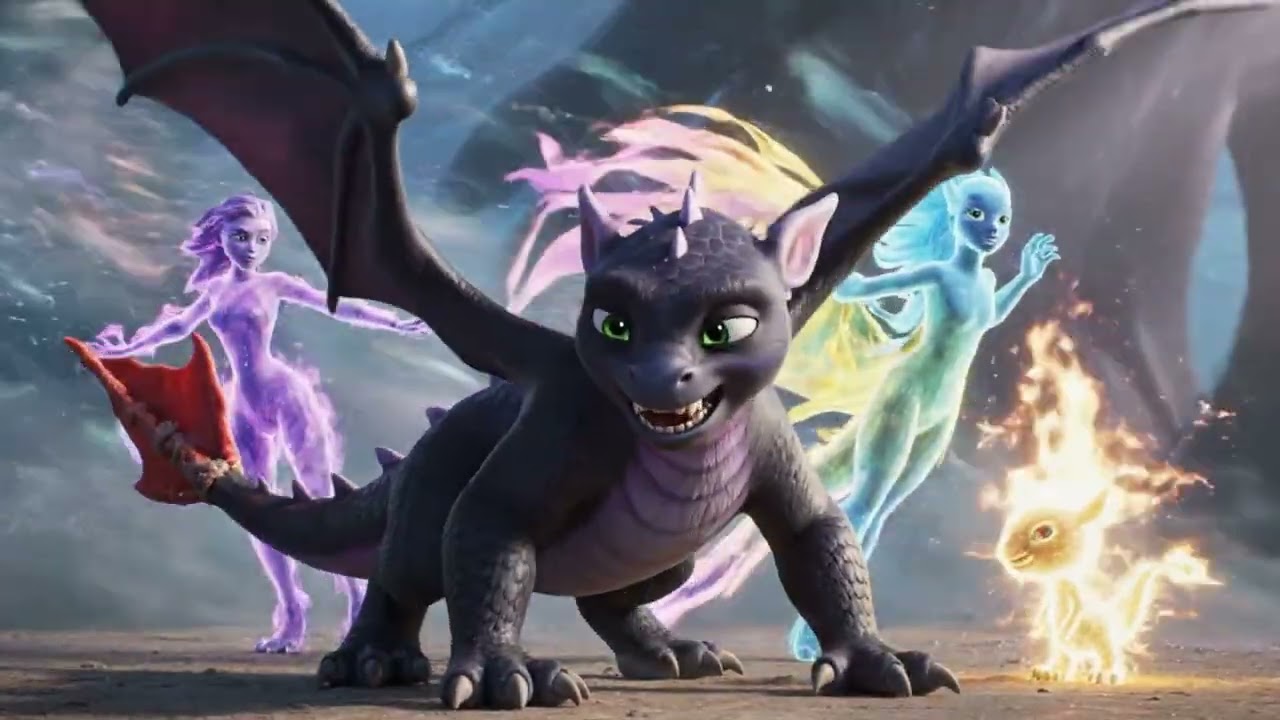 What Happens When Dragons Meet Magic? | The Dragon's Dreamscape | DAVIT 3D Animated