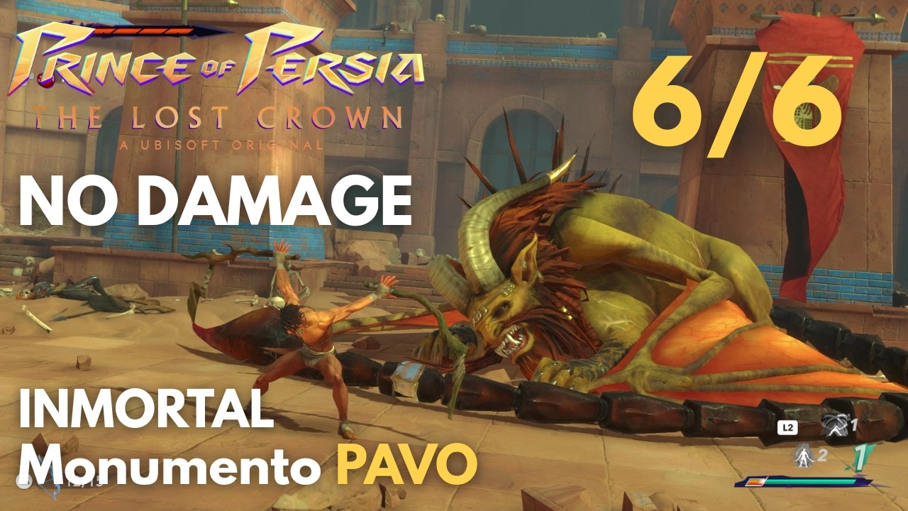 Príncipe de Persia The Lost Crown | JAHANDAR EX INMORTAL [ NO DAMAGE ]