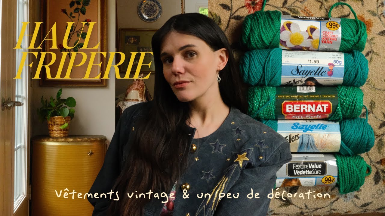 plein de pépites vintage en friperie ✨🌙 *haul seconde main*