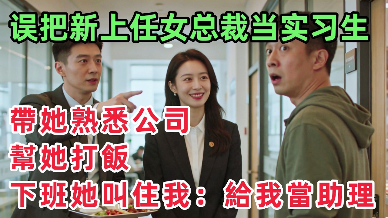我誤把新上任的女總裁當實習生，帶她熟悉公司，幫她打飯，下班時她卻叫住我：給我當助理吧！「情感故事」