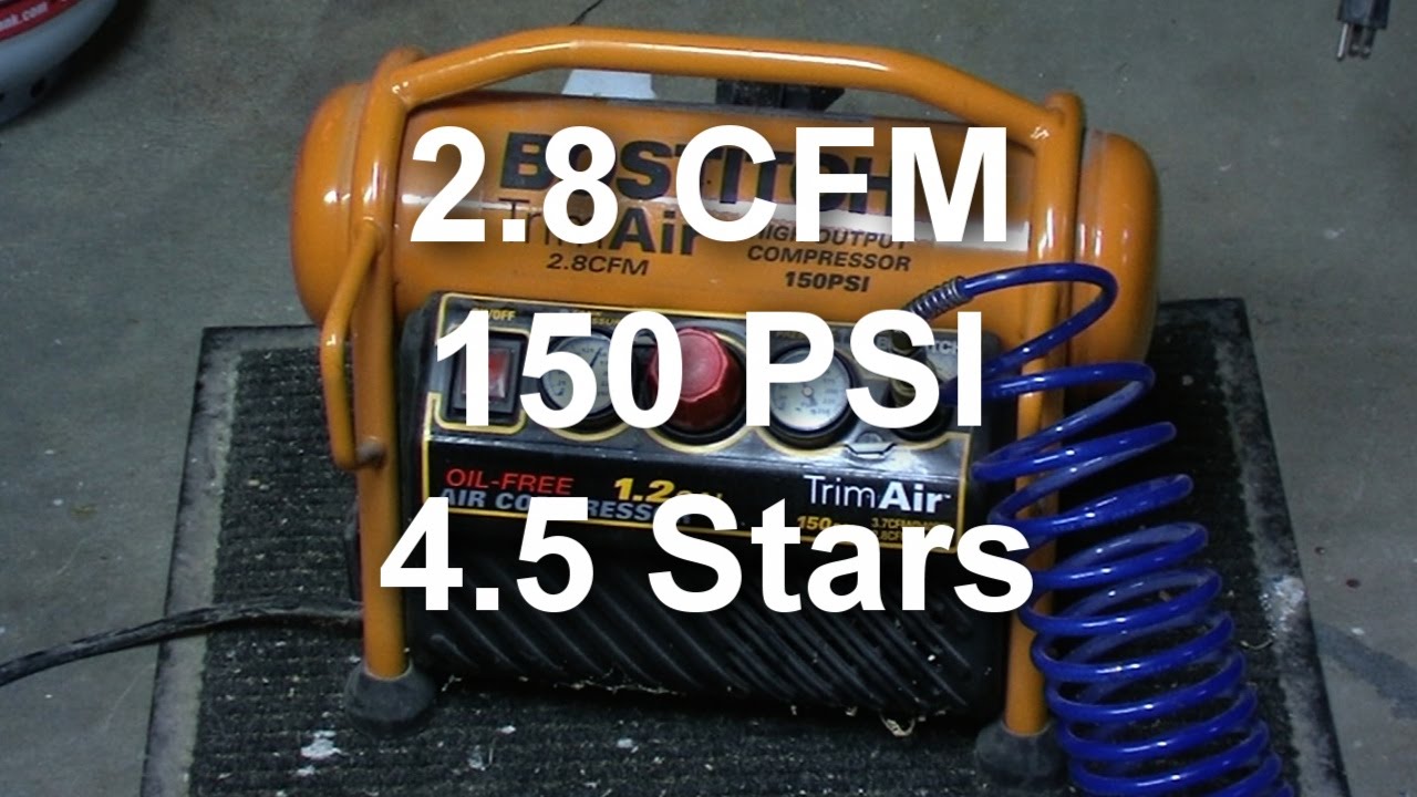 Bostitch Trim Air Compressor - Product review & use