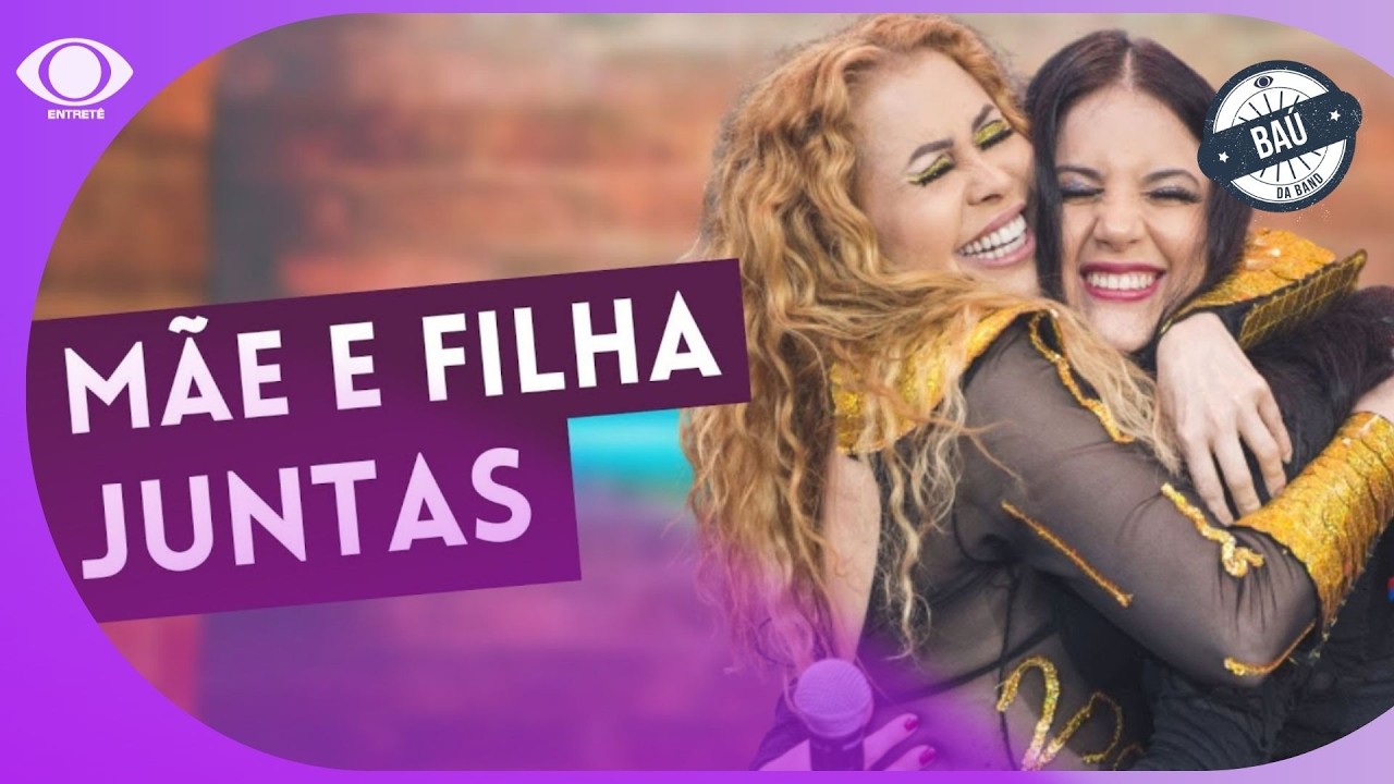 Joelma canta Marisa Monte com a filha no palco do Faustão Na Band | Baú Band Entretê