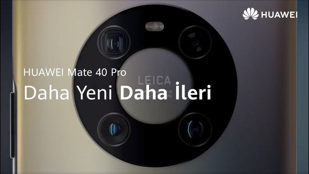 Hep daha fazlasını isteyenler için, bir telefondan fazlası: HUAWEI Mate 40 Pro