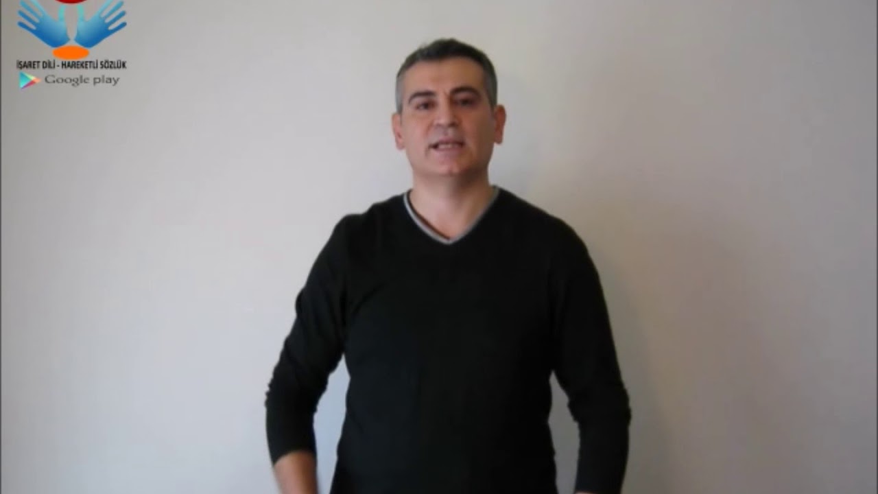 Çizme - işaret dili