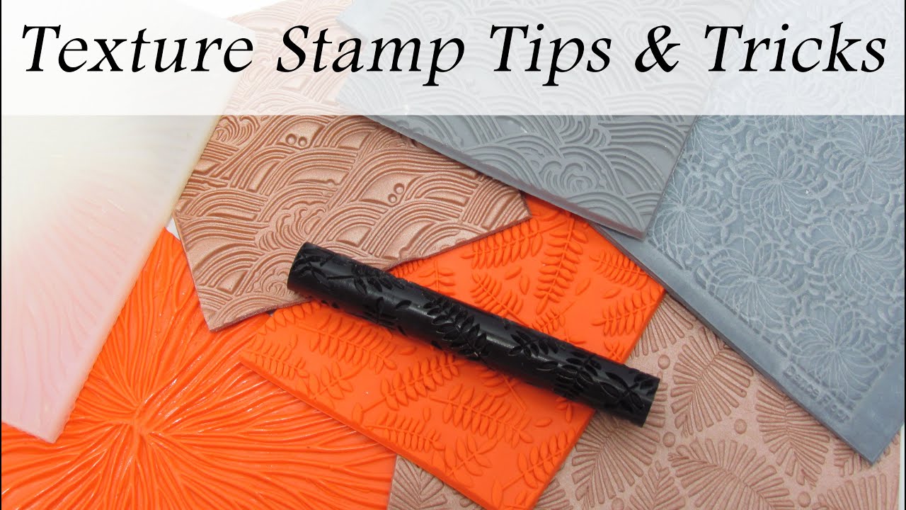 Polymer Clay Tricks: Texture Stamp Tips and Tricks