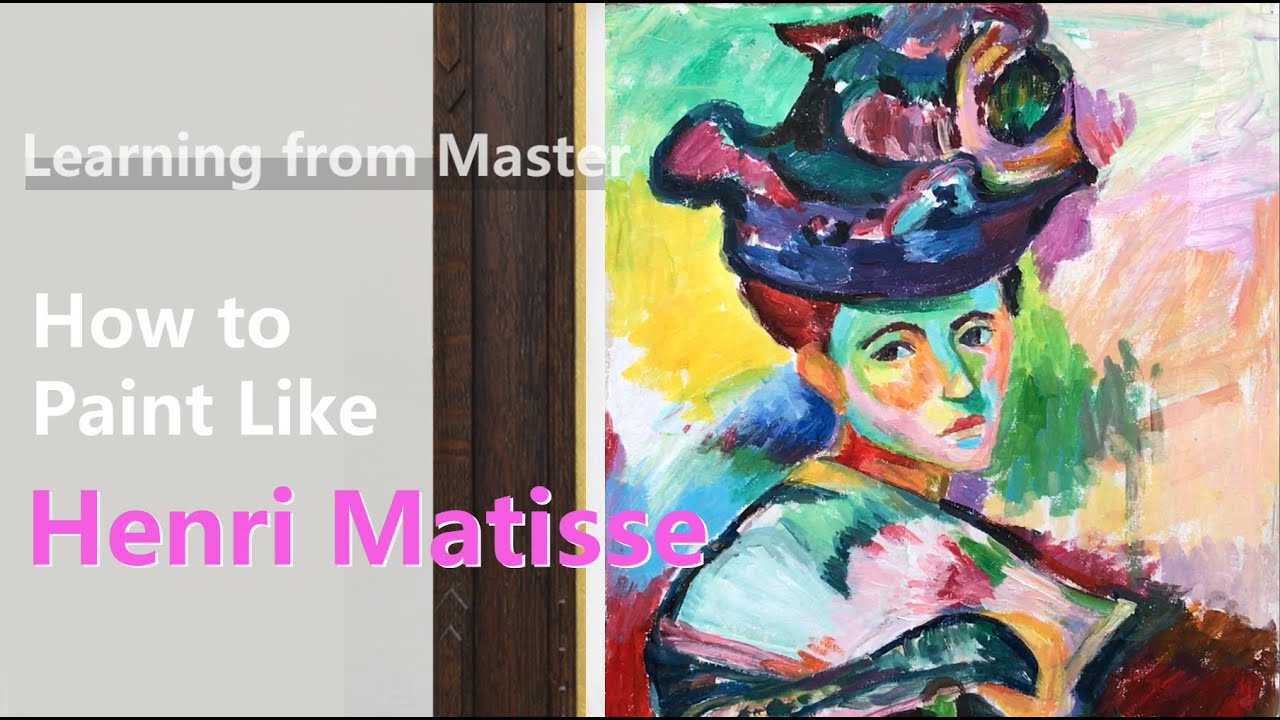 How to Paint Like Henri Matisse | Fauvism Painting| Step by Step