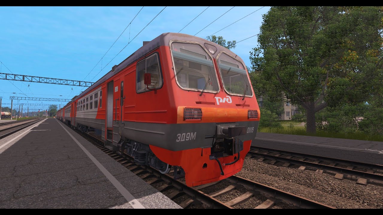 Карта Северный Кавказ 1.1 Trainz 19. Краснодар-1 - Горячий Ключ