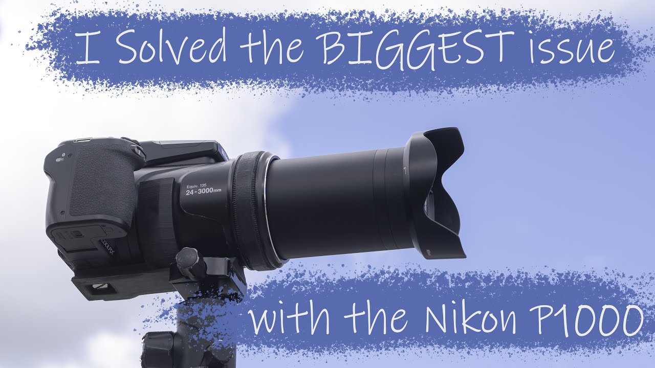 Устранение дрожания камеры Nikon P1000s