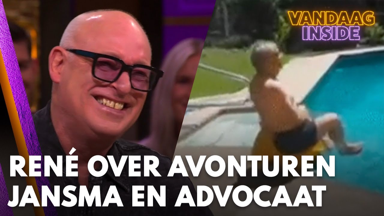 René lacht om de avonturen van Kees Jansma en Dick Advocaat op Curaçao | VANDAAG INSIDE