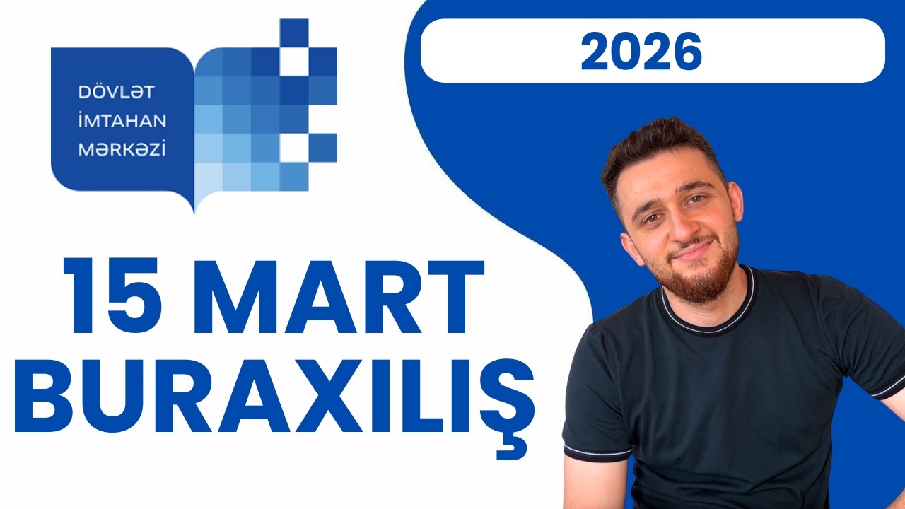 ✅ 15 mart 2026 Buraxılış imtahanı riyaziyyat izahı (15.03.2026 )