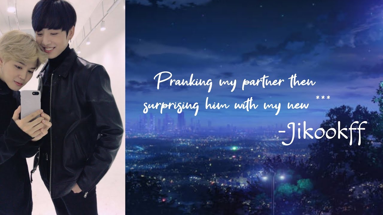 Pranking my Partner then surprising him with my new Tattoo || Jikookff || Jikook oneshot