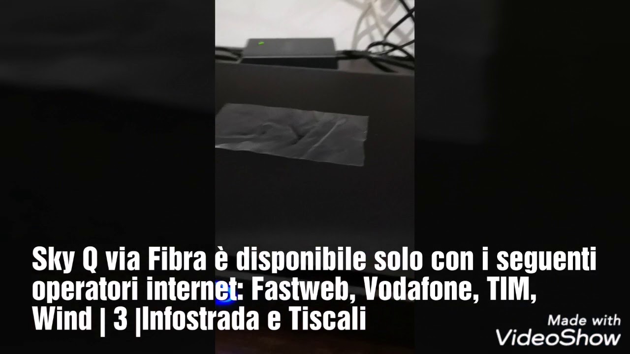 Installazione Sky Q Fibra