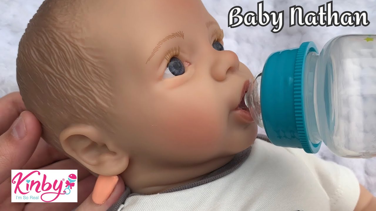 Reborn Kinby box opening 3D scan of a real baby Nathan