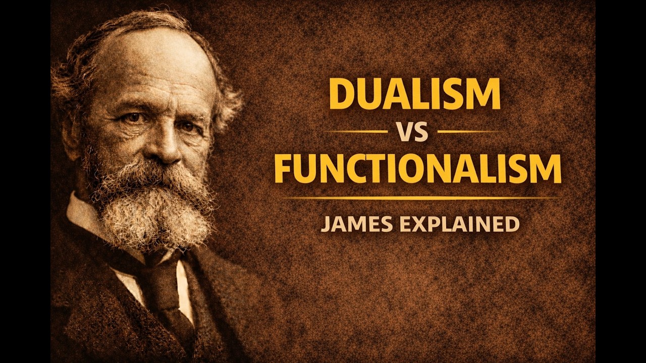 Dualism vs Functionalism: William James Explained Psychology