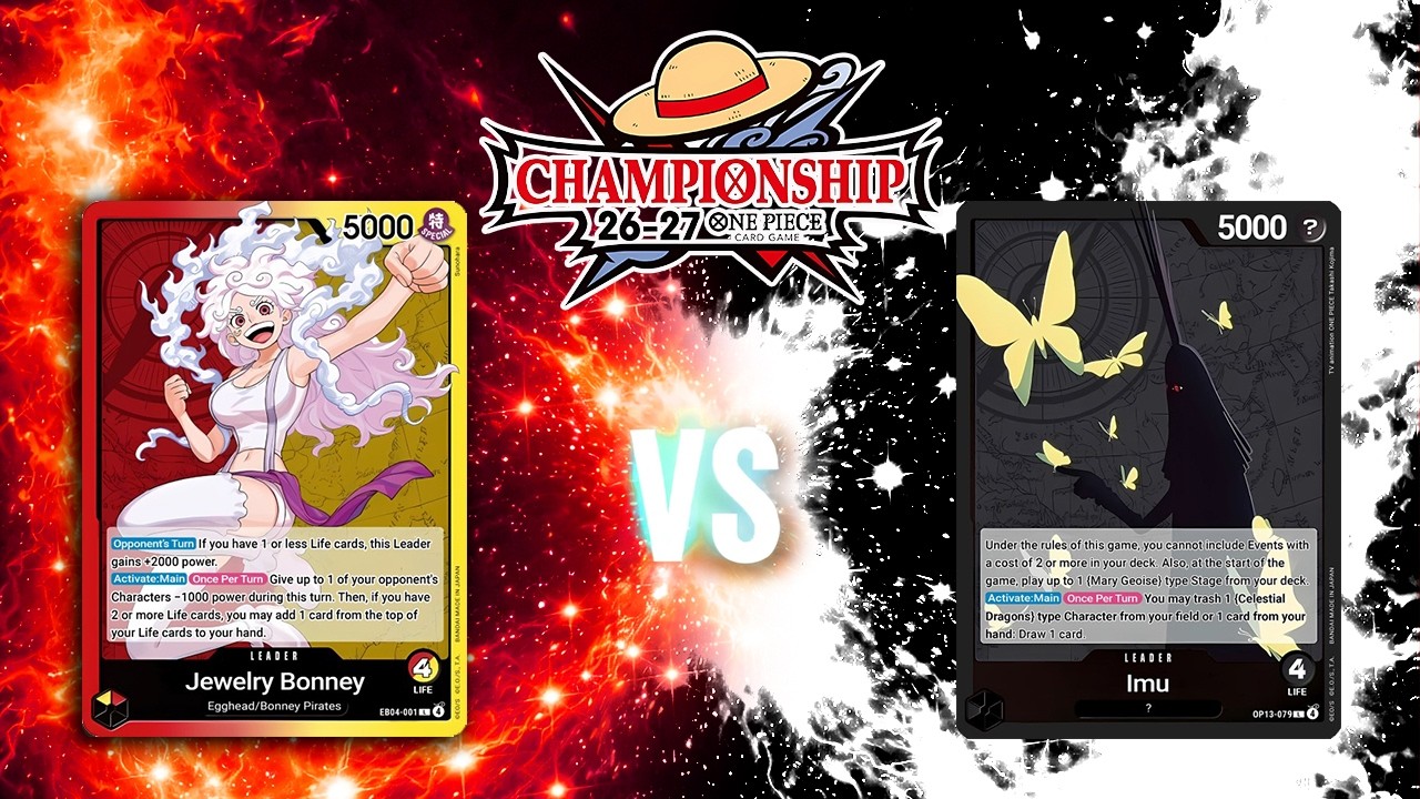 BONNEY NIKA vs IMU | SEMIFINALS OP14 CHAMPIONSHIP 2026 One Piece Trading Card Game