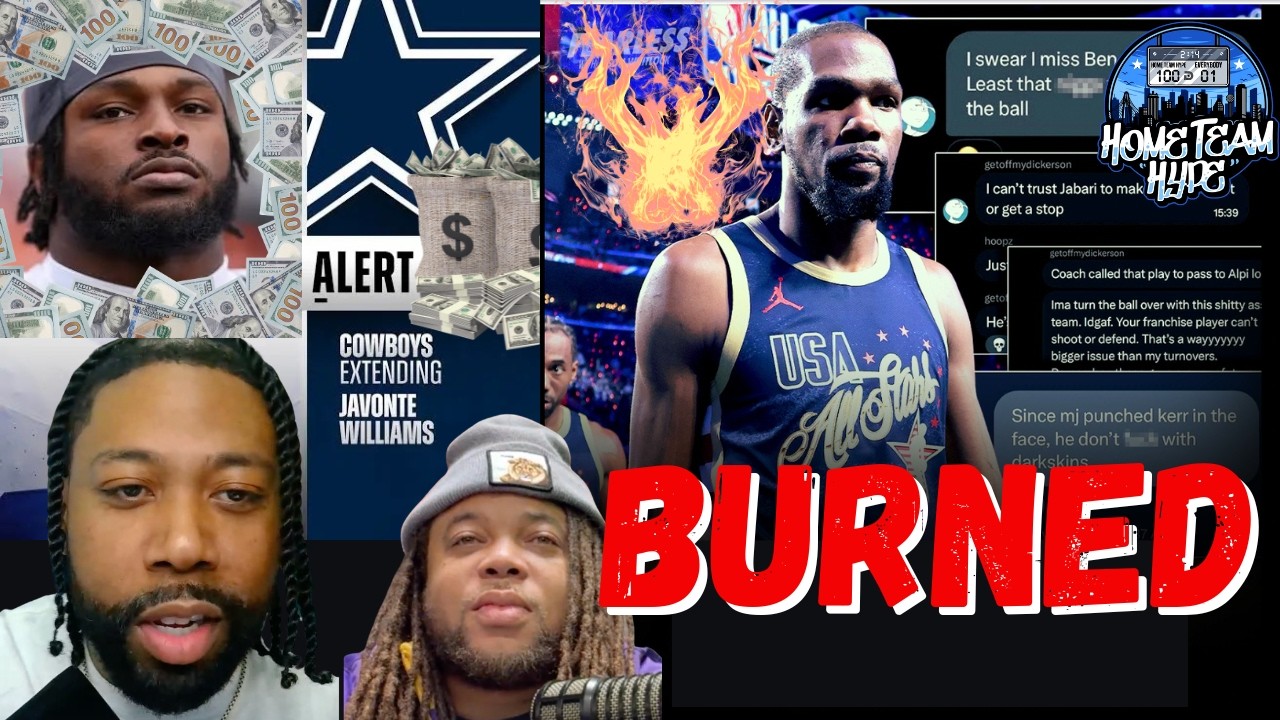 Cowboys Contract Moves, NBA MVP Debate & Kevin Durant Burner Drama! 🏀🤯