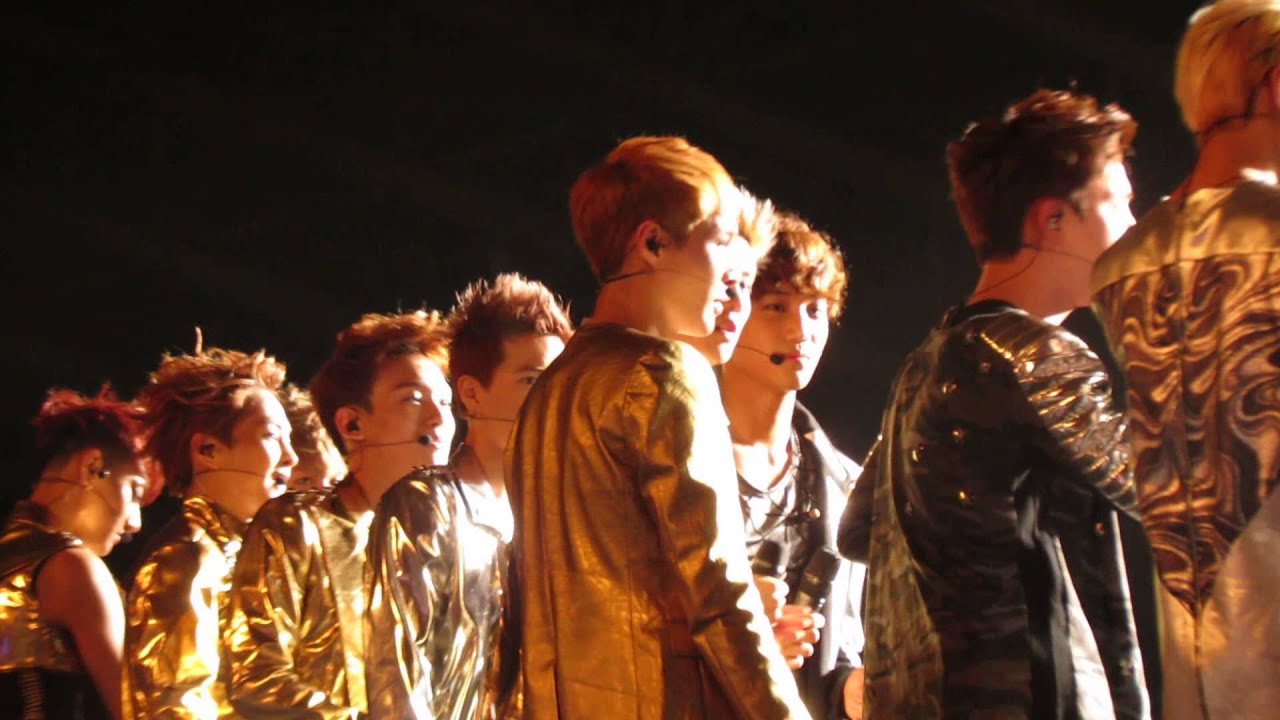 130526 Happy 4 Kpop Concert in Taiwan - EXO - Talk 2 & Wolf teaser