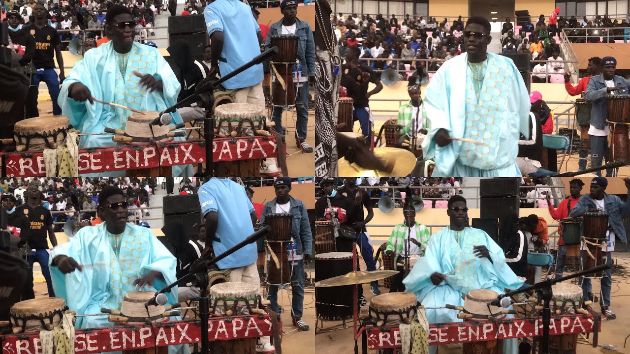 Momo Ngom‼️Tothie n'a Arène Nationale Ambiance bou Saff Sapp