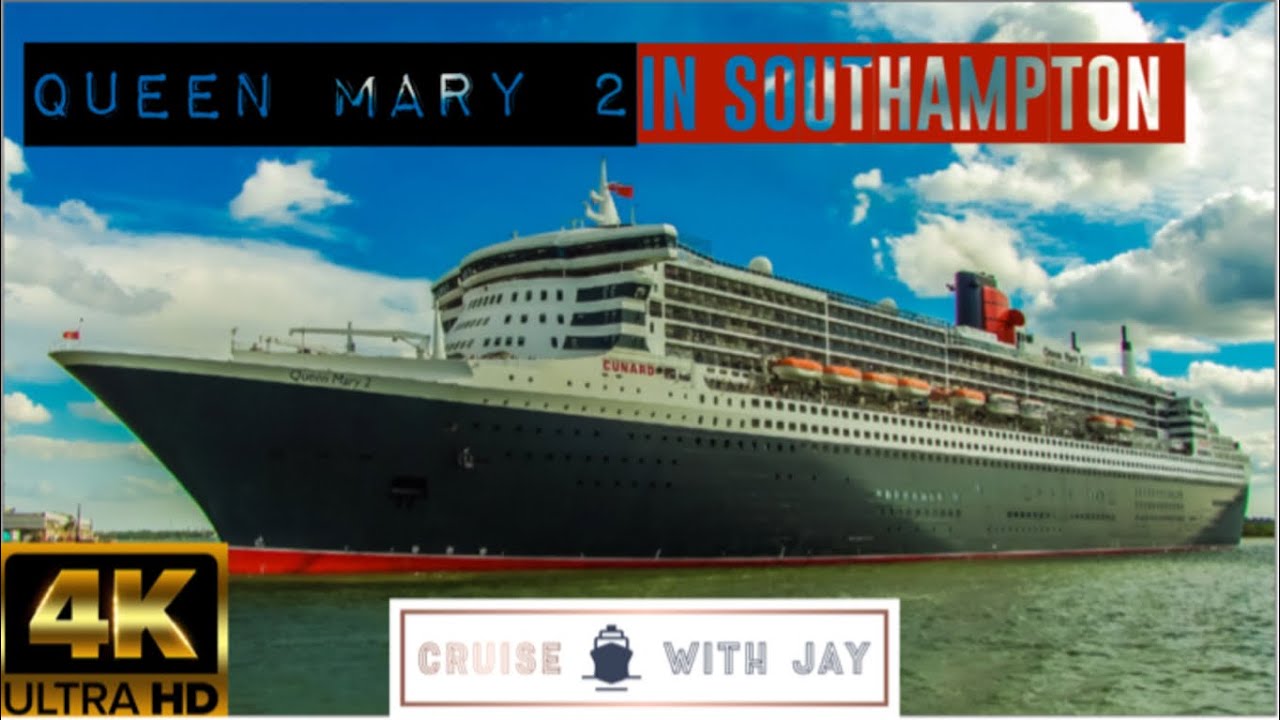 Queen Mary 2 Docked in Southampton