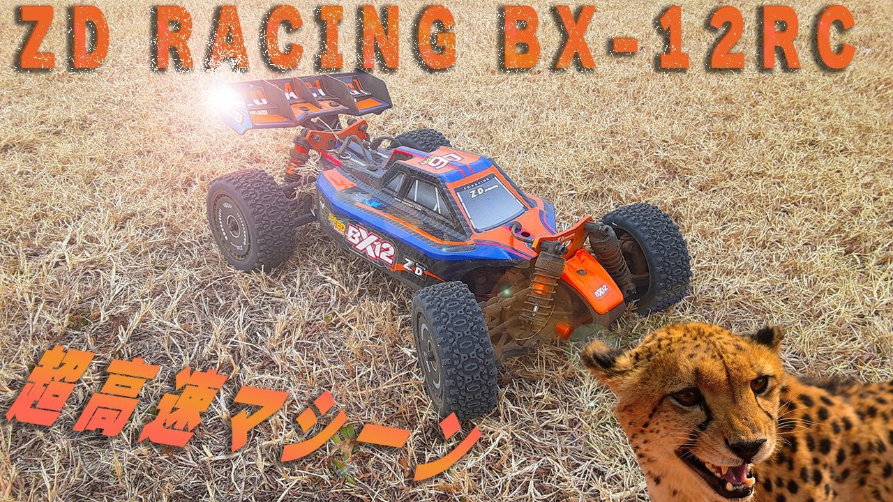 【怪物級スピード】ZD Racing BX-12RC 加速と安定感が別次元の高速RCカー！