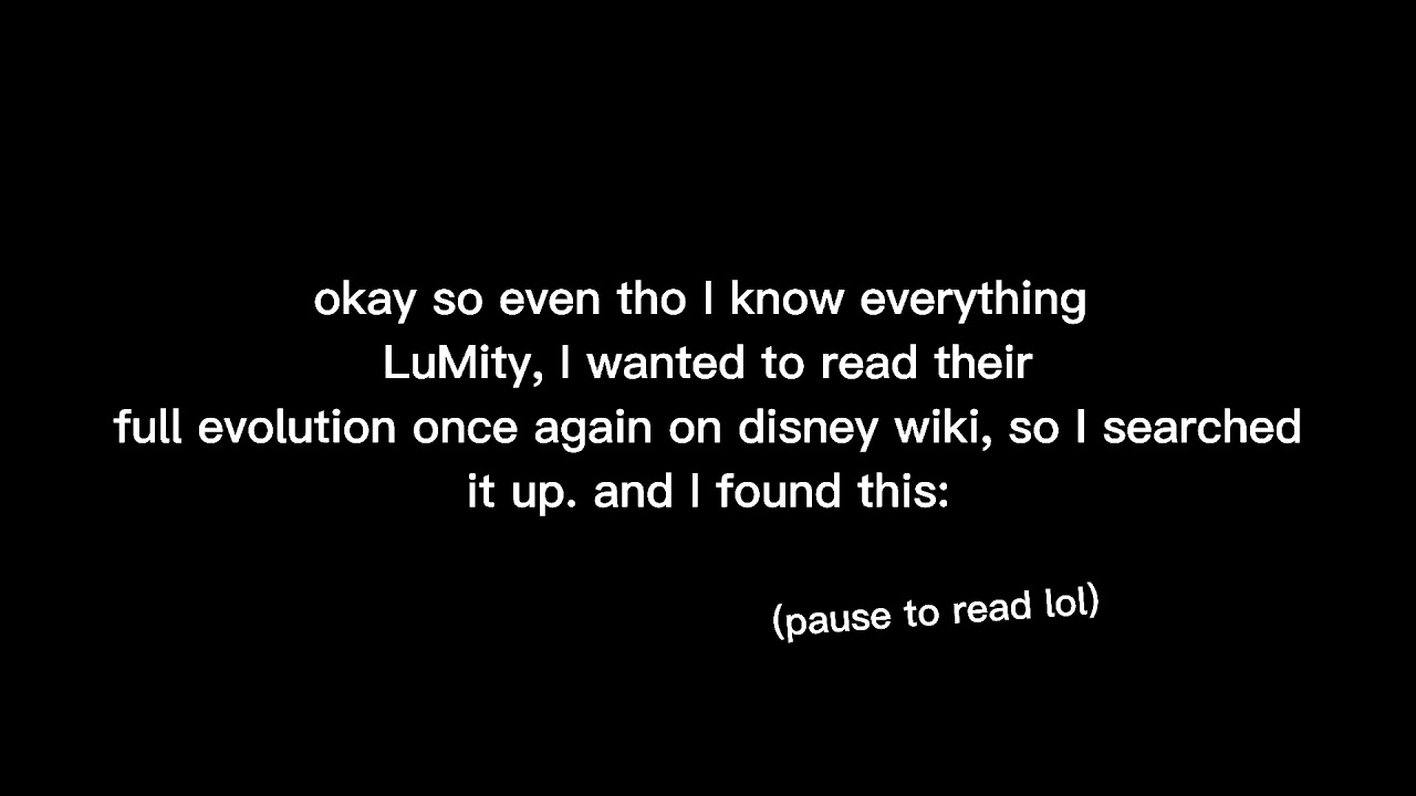 i believe in all things 'luzity'
