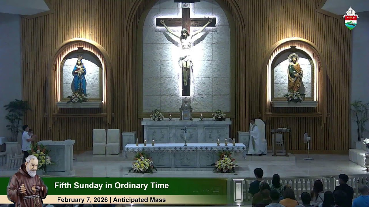 Feb 7, 2026 | 5 p.m. - Fifth Sunday in Ordinary Time | Anticipated Mass