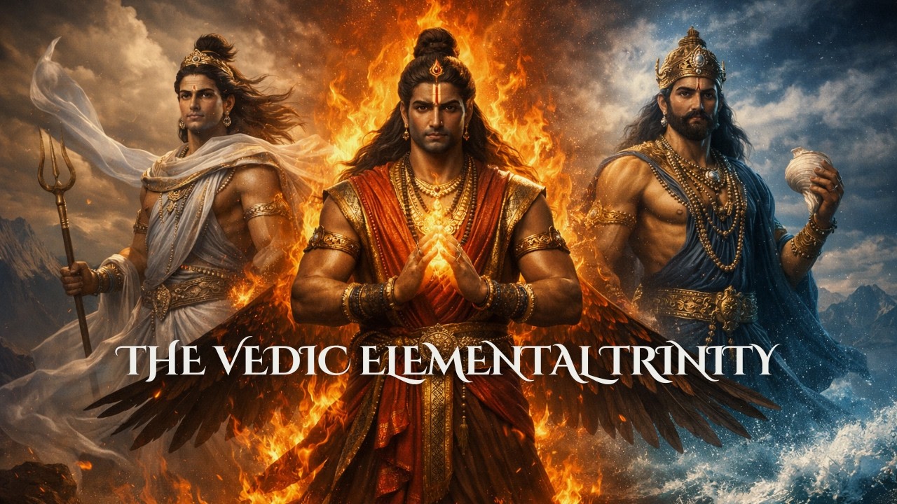 Agni, Vayu & Varuna – The Sacred Vedic Elemental Trinity of Fire, Wind & Water | 2h Ritual