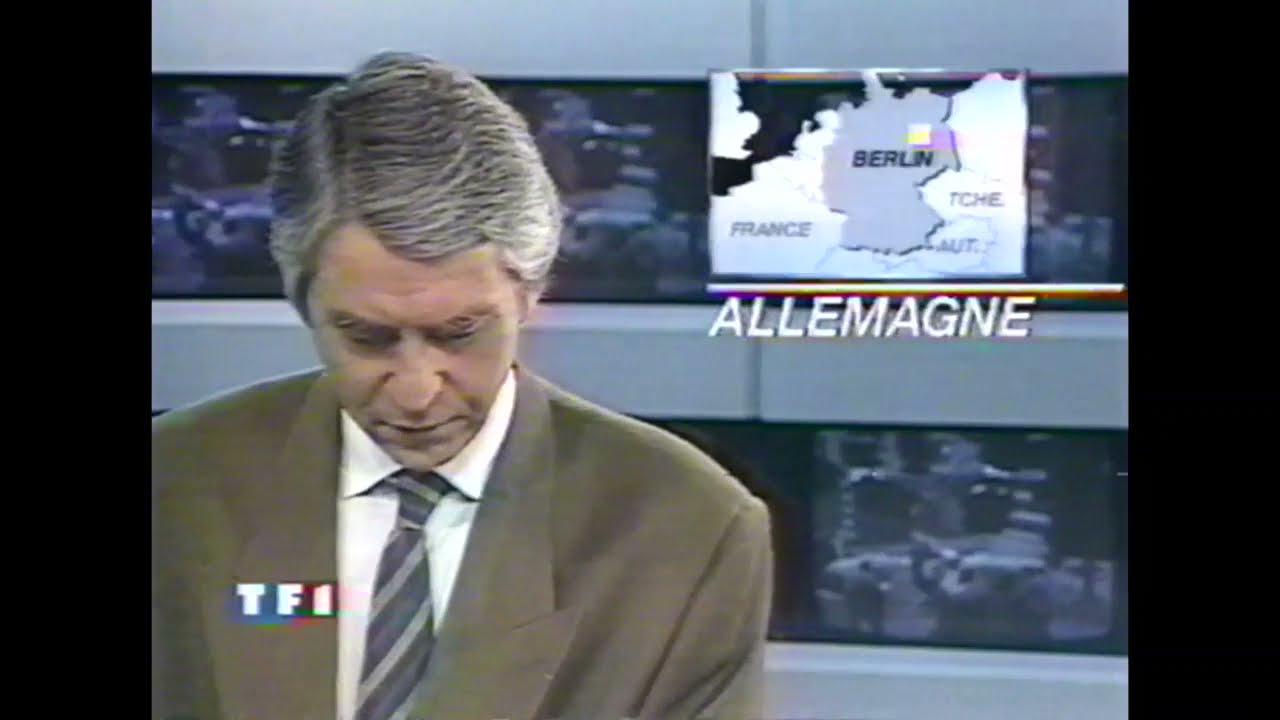 JT TF1 Nuit du 10 octobre 1990 (Jean-Claude Narcy)
