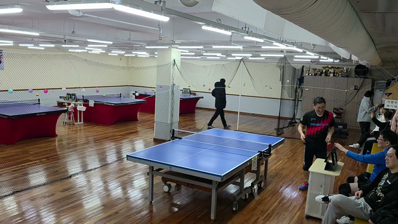 수지삼성탁구클럽 제 1014회 금요리그 [ 신창환(4) vs 김정헌(6) ]