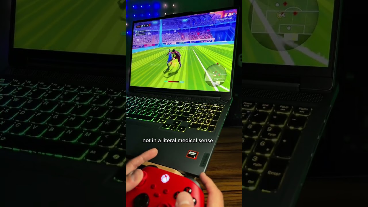 addicted to gaming on the Legion 5 Gen 10 with AMD Processors