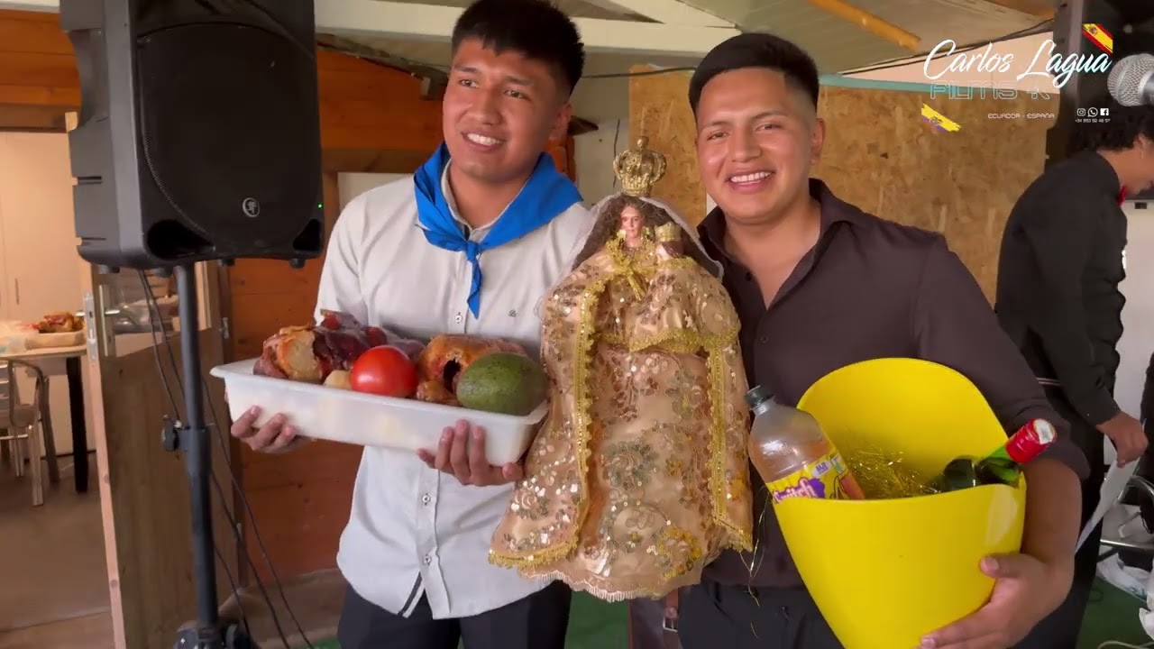 Fiesta en honor a la virgen del cisne - priostes  familia lagua lagua y lagua Pullutagsi 