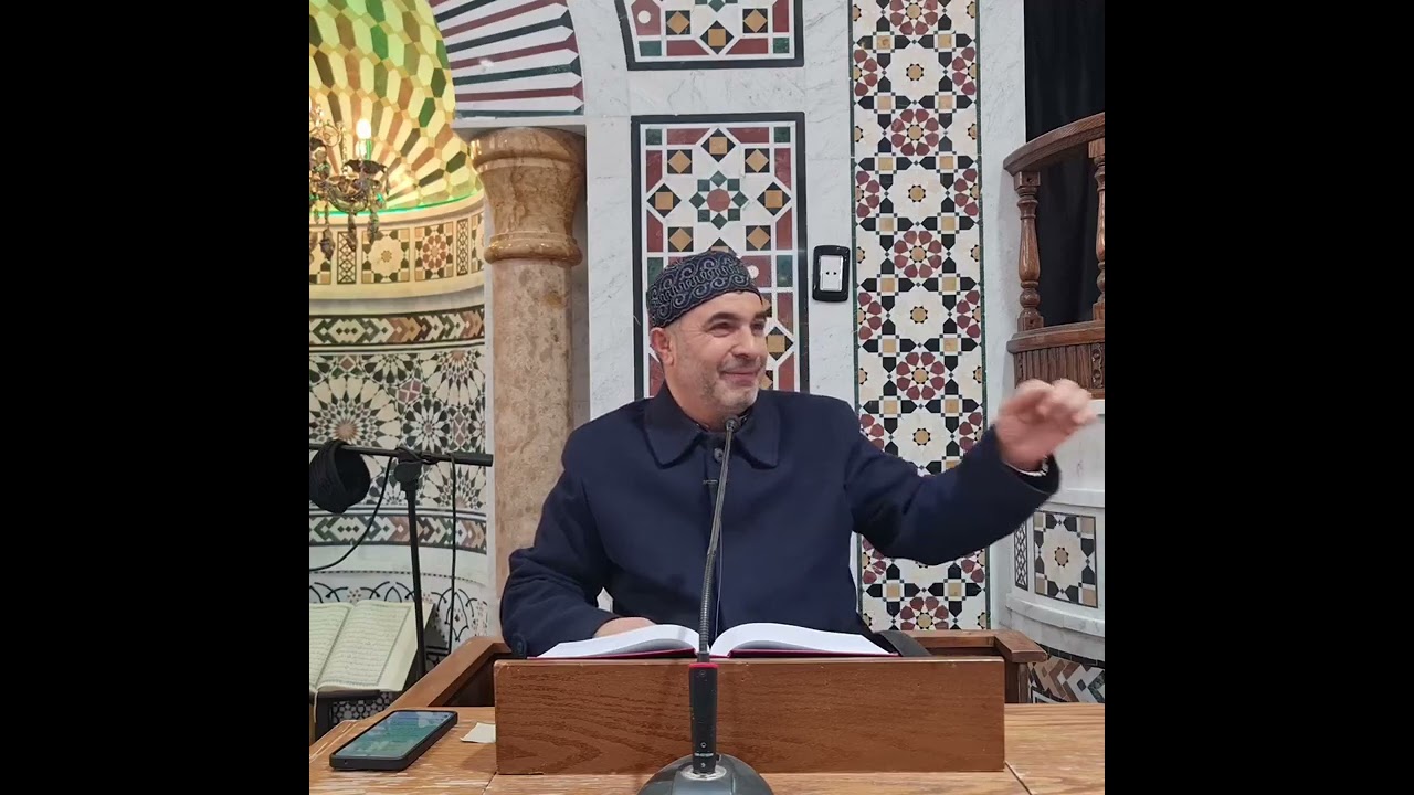درس يوم الخميس الموافق ٨ رمضان فضيلة الشيخ عبد الجليل القادري بعنوان (ماذا أعد الله لعباده الصائمين)