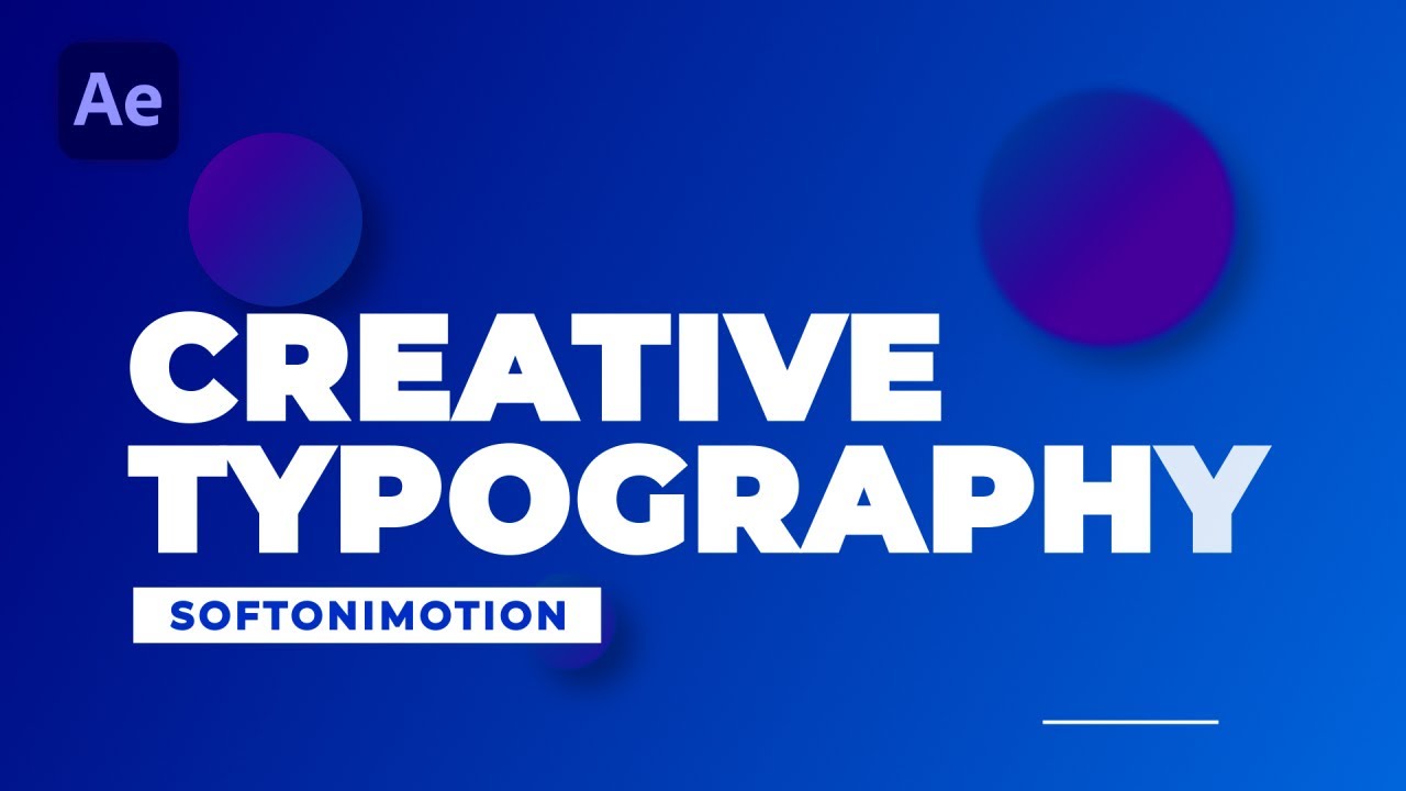Typography Text Animation in After Effects Tutorial Walkthrough