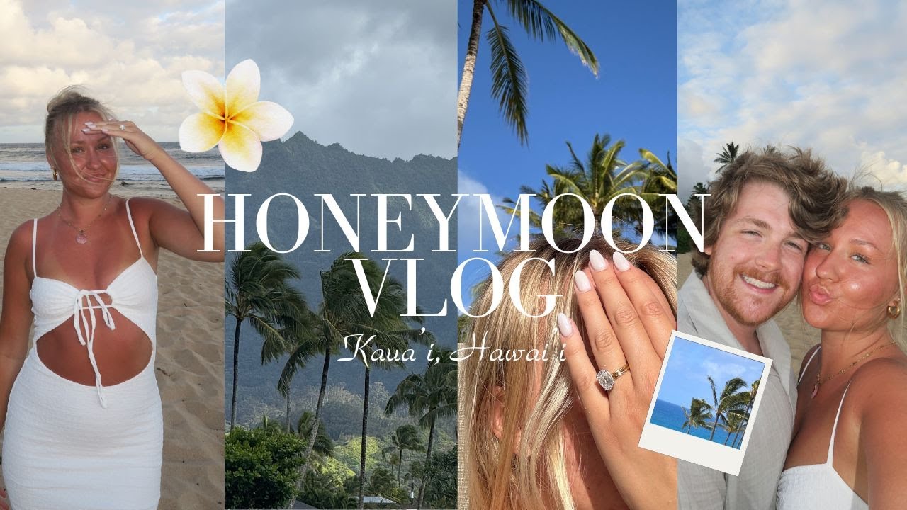 our hawaiian honeymoon 💍🌺✈️👩🏼‍❤️‍💋‍👨🏼