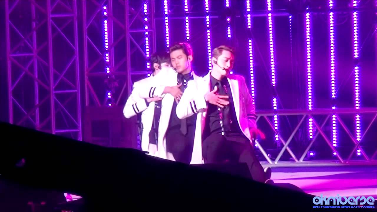 [Fancam] 141108 Music Dragon Beautiful 택연 (Taecyeon テギョン 2pm)