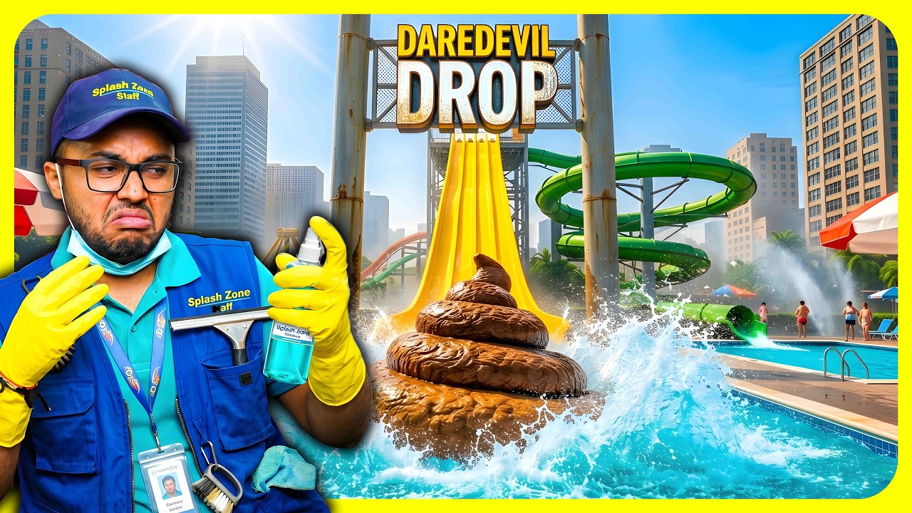 SOMEONE POPPED IN MY WATERPARK |EP2 |WATERPARK SIMULATOR |RB