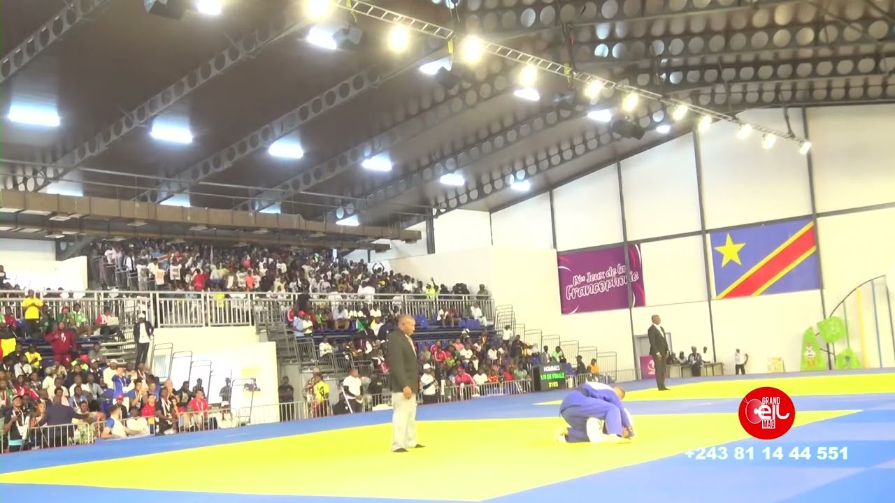 JEUX FRANCOPHONIE combat judo demi final