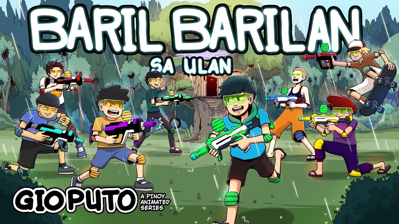 BARIL BARILAN | Gel Blasters Part 1 | Pinoy Animation
