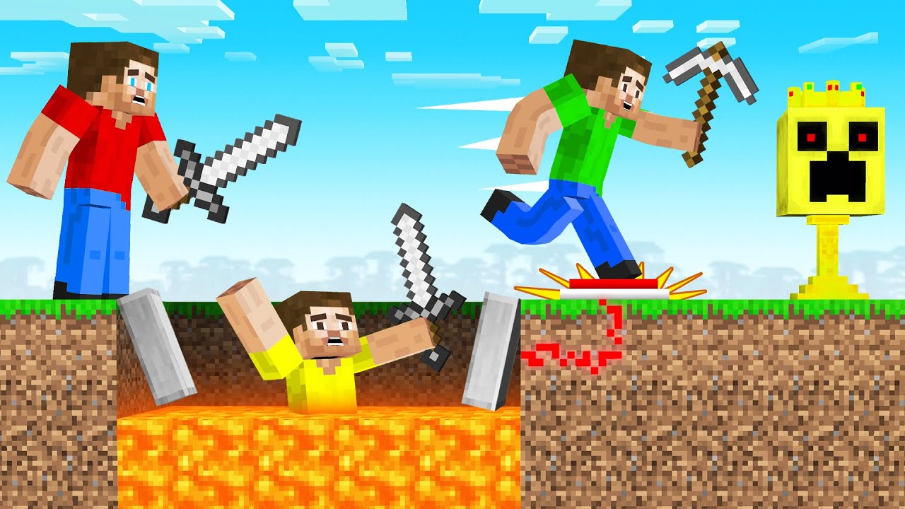 SMARTEST SPEEDRUNNER Move In Minecraft! (Hunters vs Speedrunner)