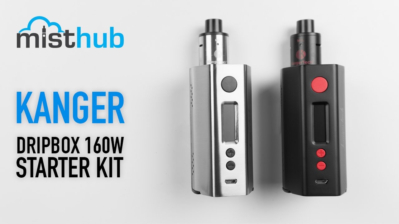 The Kanger Dripbox 160 Starter Kit Unboxing & Quick Overview