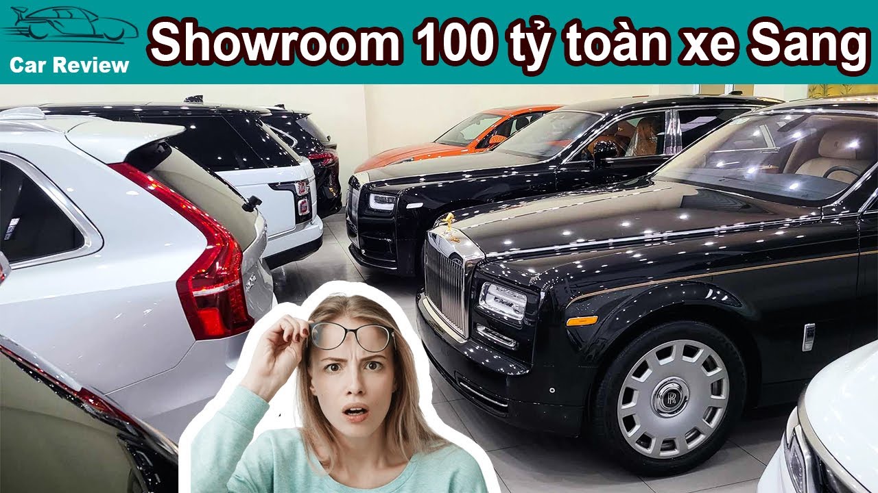 Экскурсия по выставочному залу на 100 миллиардов: оригинальные Maybach, Rolls-Royce, Range Rover,...