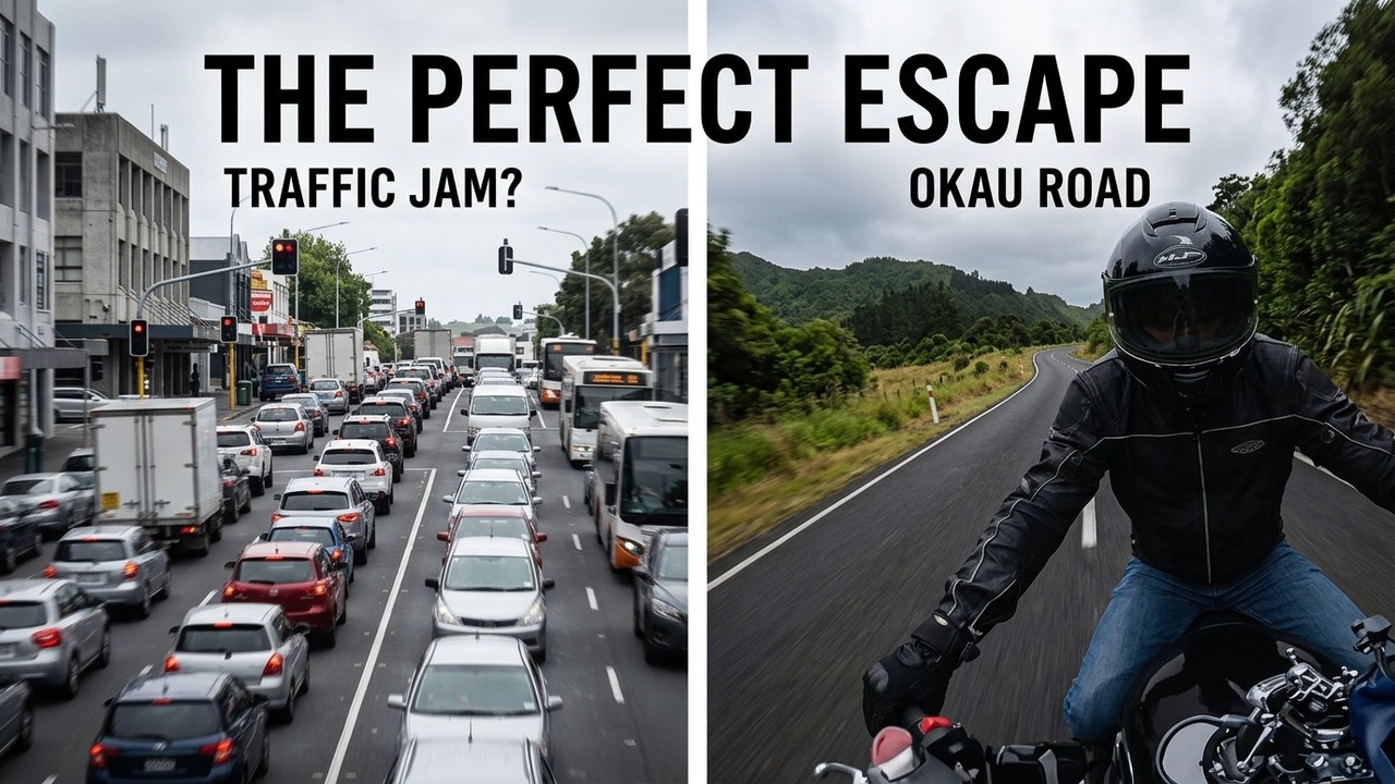 Okau Road Taranaki | Overcast Skies, Perfect Roads